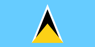 Flag of Saint Lucia Saint Lucia flag | SalaryPedia by Singh Yogendra